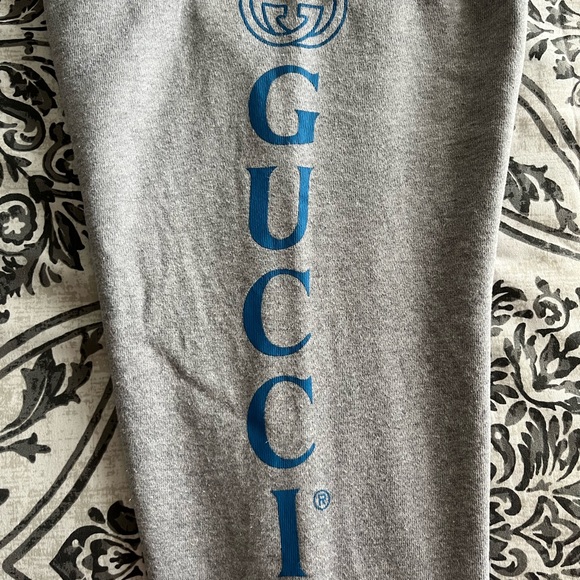 Gucci pants sweats mens medium